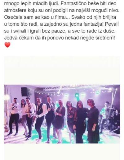 Chegi bend za svadbe PREPORUKA