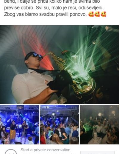 Chegi bend za svadbe PREPORUKA