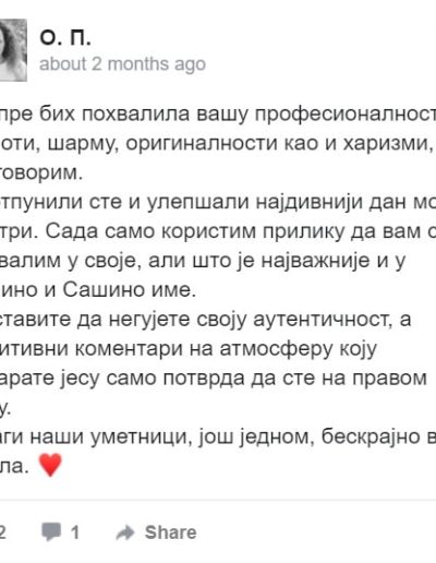 Chegi bend za svadbe PREPORUKA