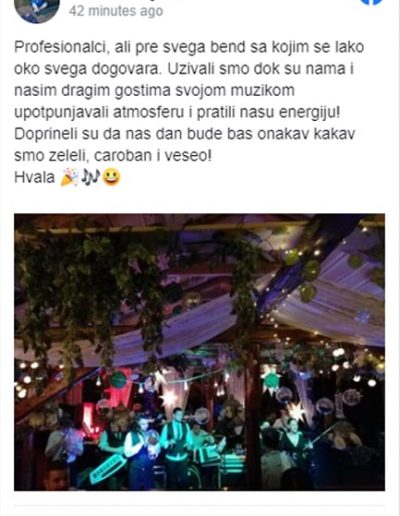 Chegi bend za svadbe PREPORUKA
