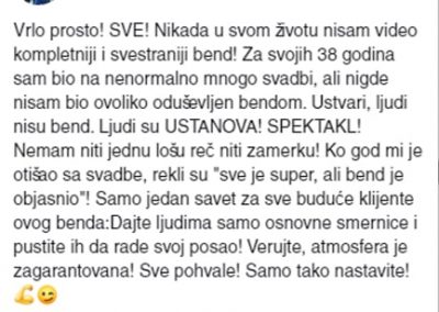 Aleksandar - Bendovi za svadbe preporuke