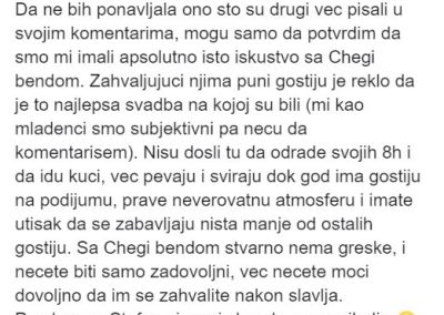 Ivana - Bendovi za svadbe preporuke