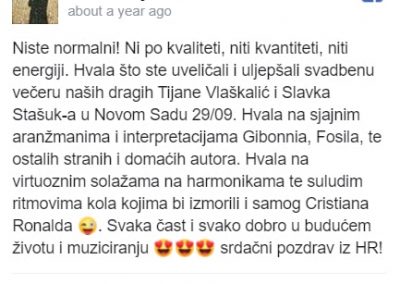 Gino - Bendovi za svadbe preporuke