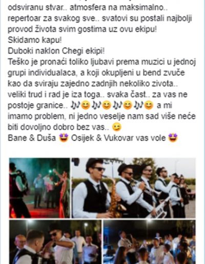 Dusanka - Bendovi za svadbe preporuke