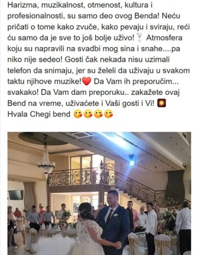 Marija Radovanović Perić - Bendovi za svadbe preporuke