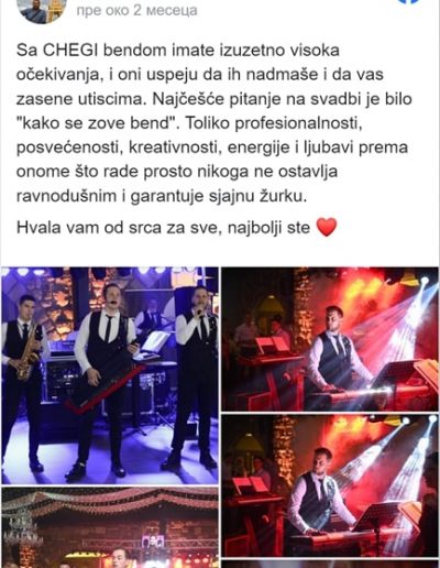 Petar Atanasovski - Bendovi za svadbe preporuke